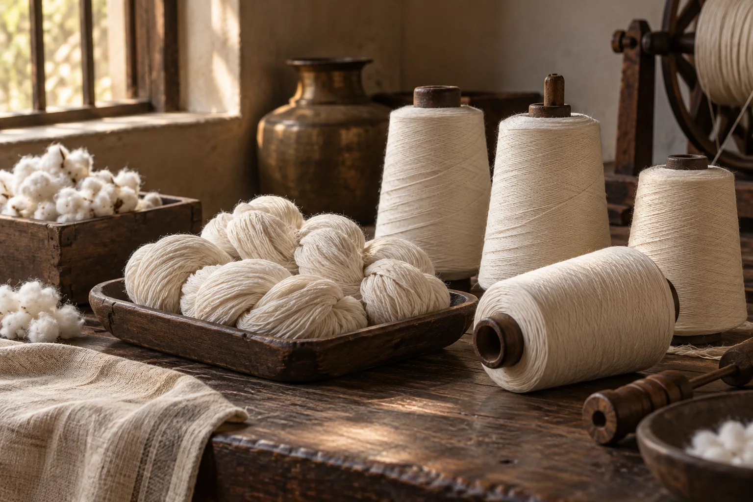 Illustrative yarn trade